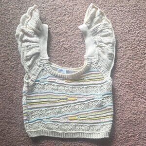Zara Multicolor Knit Top